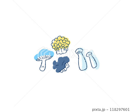 きのこ類いろいろ 118297601