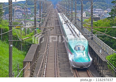 東北新幹線 宇都宮ー那須塩原 JR東日本 E5系 U4編成(仙台) はやぶさ やまびこ なすの 東北新幹線 宇都宮ー那須塩原 JR東日本 E5系 U4編成(仙台) はやぶさ やまびこ なすの 118297837