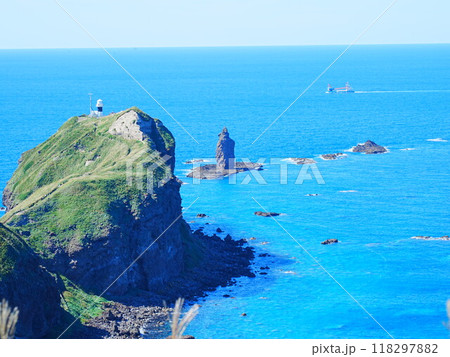北海道の絶景 積丹半島 神威岬 118297882