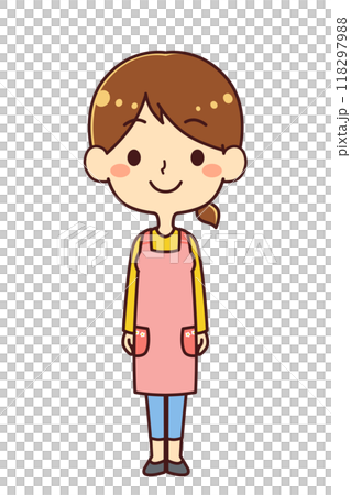 保育士　イラスト素材 118297988