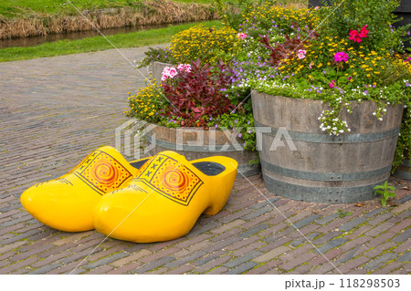 Giant Dutch Klomps at Zaanse Schans 118298503