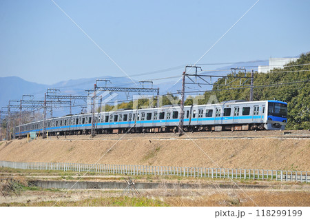 小田急小田原線　東海大学間ー秦野　小田急　4000形　4054 118299199