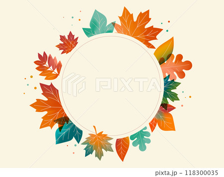 Autumn, Fall background, Autumn leaves pattern, landscape, sale temple. Vector illustration, banners Autumn, Fall background, Autumn leaves pattern, landscape, sale temple. Vector illustration, banners 118300035