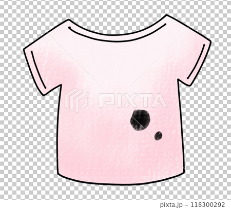 Loose and simple stained clothes, analog style Loose and simple stained clothes, analog style 118300292