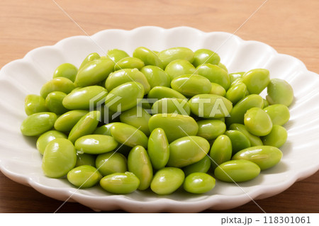 剥いた　茹で枝豆 118301061