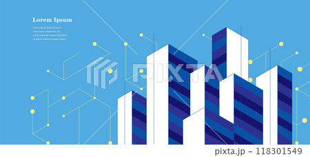幾何学 抽象 建築 テクノロジー ビジネス 背景 幾何学 抽象 建築 テクノロジー ビジネス 背景 118301549