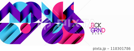 Trendy triangles lines, round elements and circles. Vector Illustration For Wallpaper, Banner, Background, Card, Book Illustration, landing page Trendy triangles lines, round elements and circles. Vector Illustration For Wallpaper, Banner, Background, Card, Book Illustration, landing page 118301786