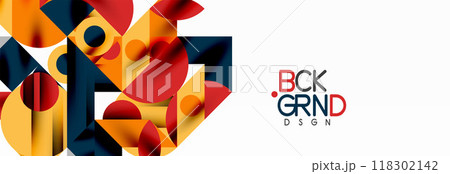 Trendy triangles lines, round elements and circles. Vector Illustration For Wallpaper, Banner, Background, Card, Book Illustration, landing page Trendy triangles lines, round elements and circles. Vector Illustration For Wallpaper, Banner, Background, Card, Book Illustration, landing page 118302142