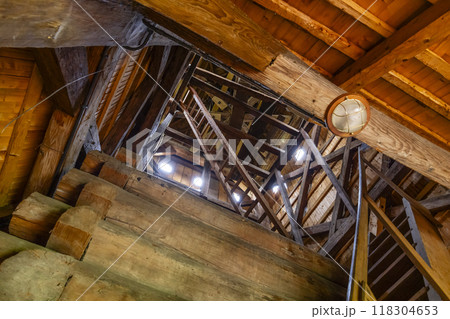 Interior of Greek Catholic Church, Olchowiec, Magurski Park Narodowy, Lesser Poland Voivodeship, Poland 118304653