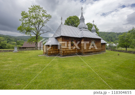 Greek Catholic Church, Olchowiec, Magurski Park Narodowy, Lesser Poland Voivodeship, Poland 118304655