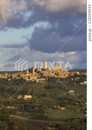 San Gimignano, UNESCO site, Tuscany, Italy San Gimignano, UNESCO site, Tuscany, Italy 118304934