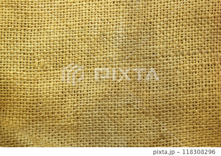 hemp sack texture background 118308296