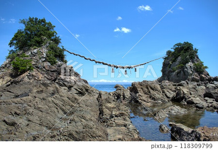 大分県佐伯市　豊後二見ヶ浦で撮影 118309799