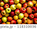 Dive into this vibrant mix of fresh apples 118310036