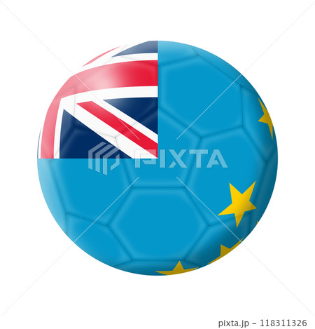 Tuvalu soccer ball football illustration Tuvalu soccer ball football illustration 118311326