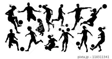 Soccer Silhouettes mixed sets 2024 A6-10 Soccer Silhouettes mixed sets 2024 A6-10 118311341