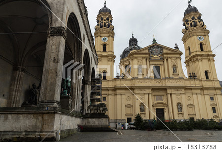 View of The Theatine Church of St. Cajetan and Adelaide. 118313788