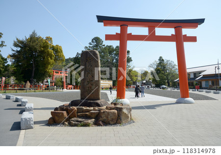 上賀茂神社 大鳥居 京都市北区 上賀茂神社 大鳥居 京都市北区 118314978