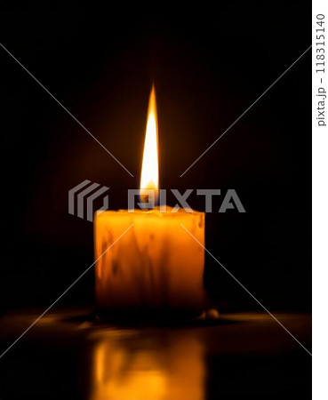 キャンドル、ろうそく（AI生成素材） 118315140