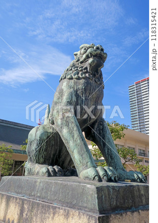 大阪・浪速区 今宮戎神社 狛犬 118315421