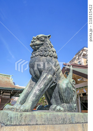 大阪・浪速区 今宮戎神社 狛犬 118315422
