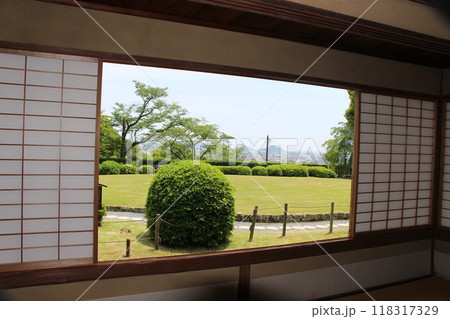 龍野　旧市街地　龍野城跡　庭園 118317329