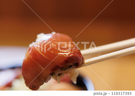 ぶり漬け丼アップ(青森県居酒屋ランチ) ぶり漬け丼アップ(青森県居酒屋ランチ) 118317393