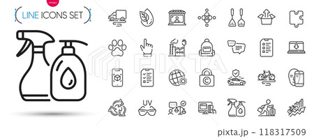 Pack of Training results, Interview and Transport insurance line icons. Include Delivery route, World weather, Internet downloading pictogram icons. Online payment, Recycle, Send box signs. Vector Pack of Training results, Interview and Transport insurance line icons. Include Delivery route, World weather, Internet downloading pictogram icons. Online payment, Recycle, Send box signs. Vector 118317509