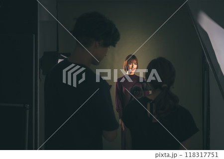 撮影の現場 118317751