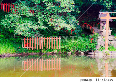 奈良県桜井市三輪所在するパワースポット八大竜王 辯財天 大神 龗神神社を撮影 奈良県桜井市三輪所在するパワースポット八大竜王 辯財天 大神 龗神神社を撮影 118318339