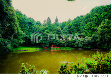 奈良県桜井市三輪所在するパワースポット八大竜王 辯財天 大神 龗神神社を撮影 奈良県桜井市三輪所在するパワースポット八大竜王 辯財天 大神 龗神神社を撮影 118318351