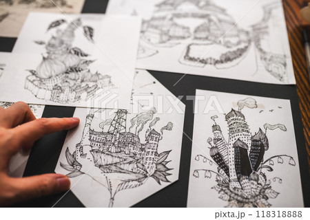 アート制作 118318888