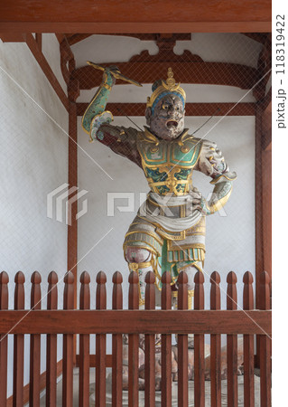 薬師寺　中門　二天王像 118319422