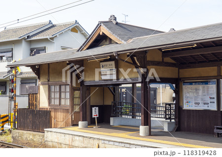 御室仁和寺駅　駅舎 118319428