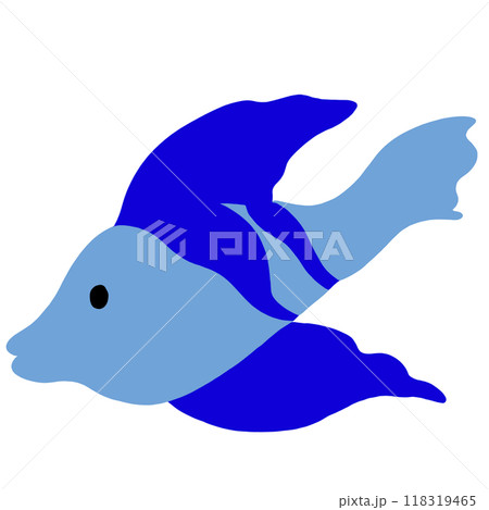 Hand drawn fish png for sea lives, animals, aquarium, souvenir shop, cartoon character, comic, mascot, cute patch, shirt print, plush toy, kid doll, brooch, under the sea, sticker, logo, icon 118319465