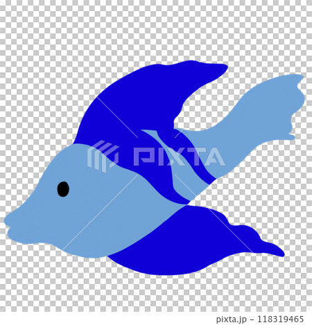 Hand drawn fish png for sea lives, animals, aquarium, souvenir shop, cartoon character, comic, mascot, cute patch, shirt print, plush toy, kid doll, brooch, under the sea, sticker, logo, icon 118319465