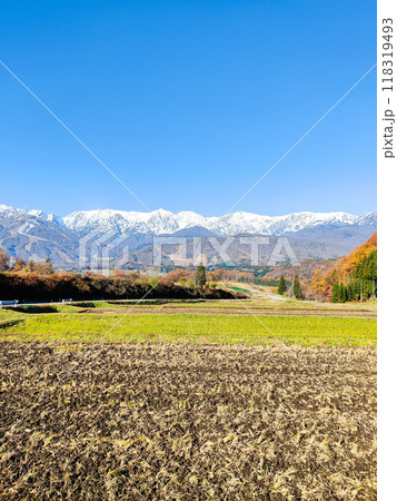 秋の白馬村 秋の白馬村 118319493