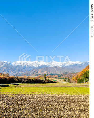 秋の白馬村 秋の白馬村 118319495