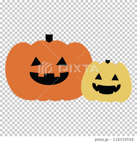 Halloween pumpkin illustration material Halloween pumpkin illustration material 118319558