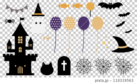 例證材料套萬聖夜 例證材料套萬聖夜 118319563