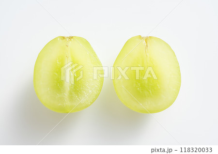 カットしたシャインマスカット カットしたシャインマスカット 118320033