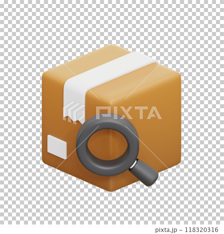 Search package 3D Illustrations Search package 3D Illustrations 118320316