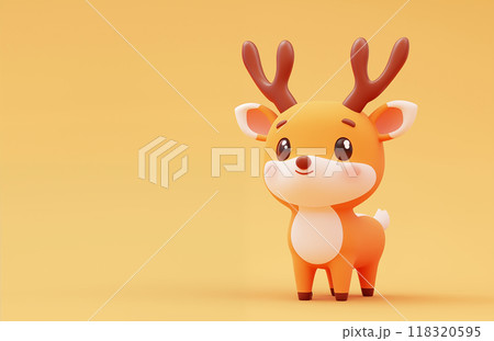 漫画 マンガ 鹿 118320595