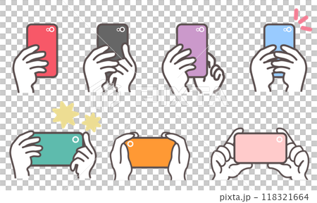 用智慧型手機拍攝的插畫集 118321664