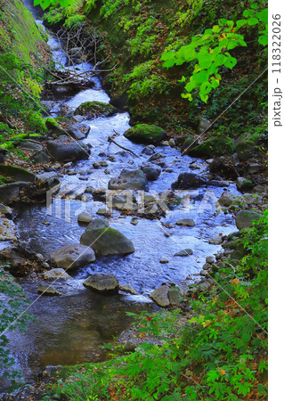 鬼首温泉郷間欠泉湯滝の川 鬼首温泉郷間欠泉湯滝の川 118322026
