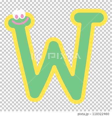 Illustration of happy A to Z alphabet letters for font, typography, text, message, initials, decorations, logo design, icon, pet name, print, brooch, cute patches, shirt print, pin, sticker, cartoon 118322460