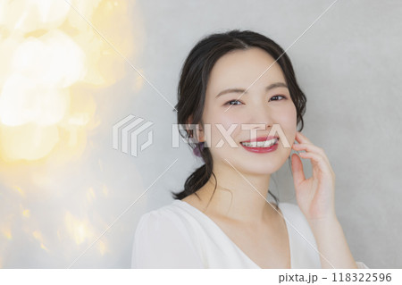若い女性、ビューティーイメージ 118322596