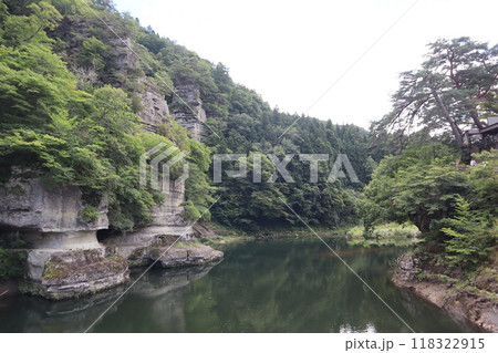 国の天然記念物 塔のへつり 118322915