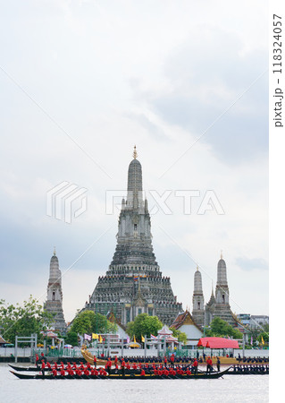 Royal Barge Procession Rehearsal in Bangkok 118324057