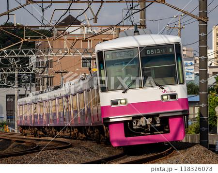 新京成線を走行する新京成電鉄 8800形 新京成線を走行する新京成電鉄 8800形 118326078